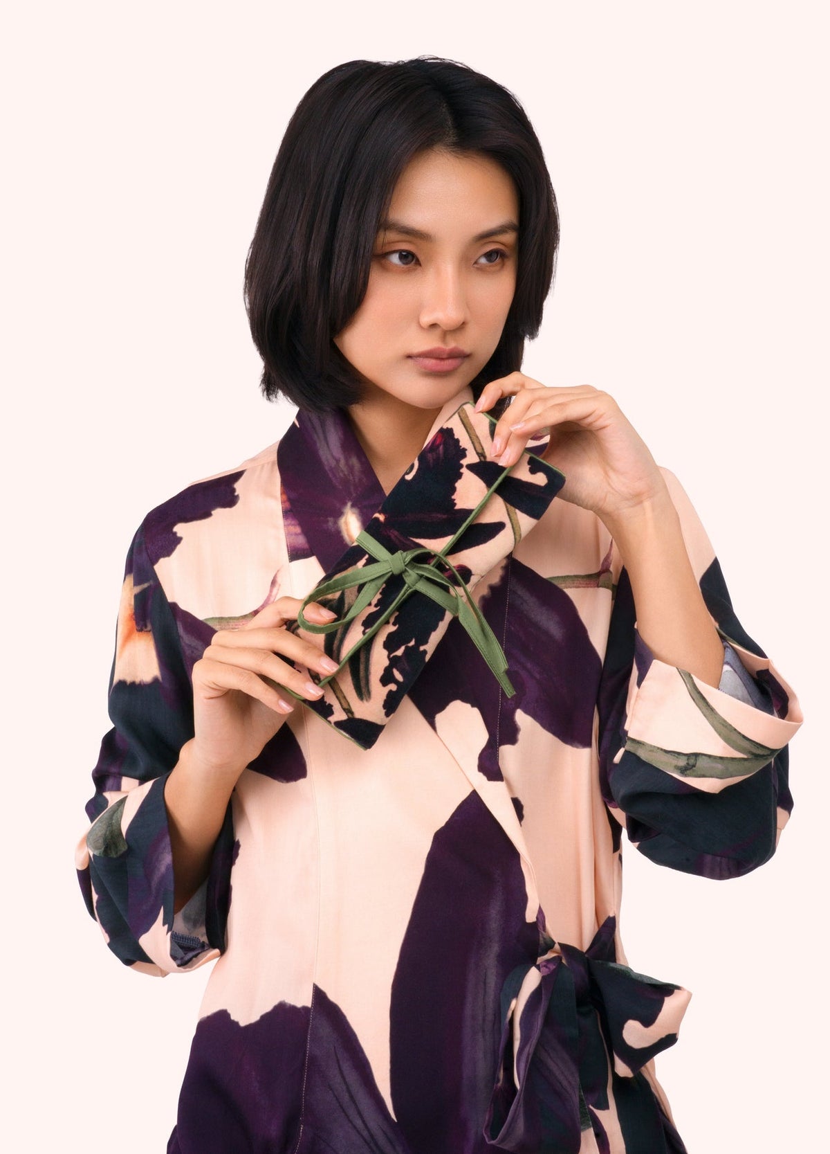 Midnight Orchid Jewellery Roll