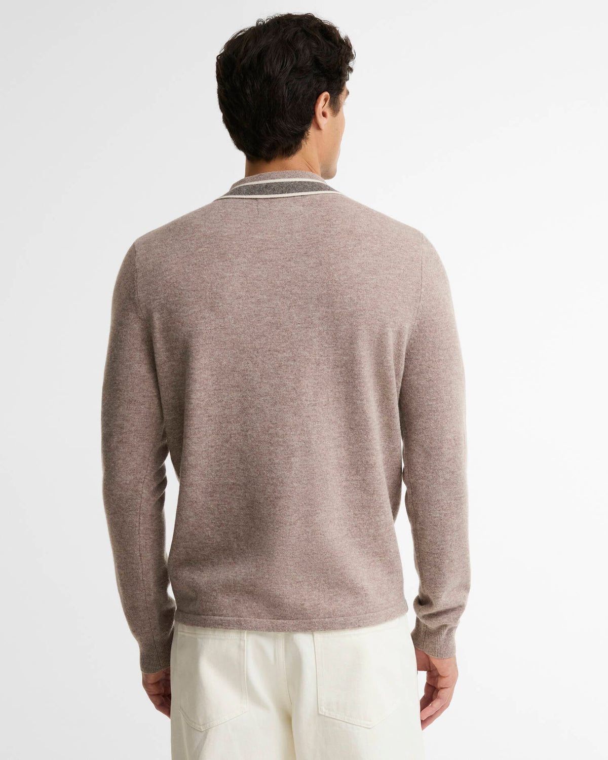 Newport Long Sleeve Knitted Polo Shirt