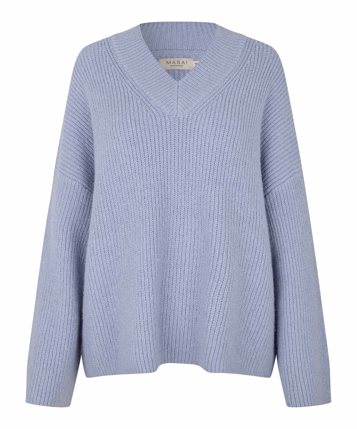 MaFayima Relaxed V-Neck Sweater