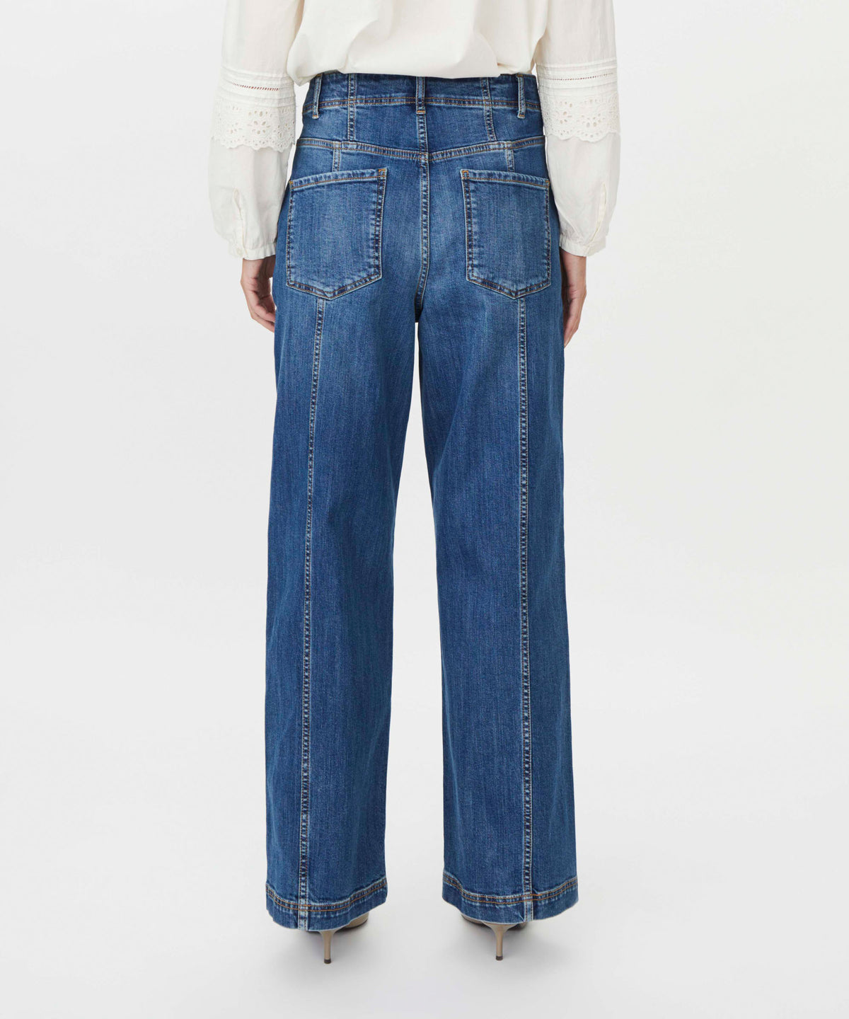 MaParvelle Wide Leg Jeans
