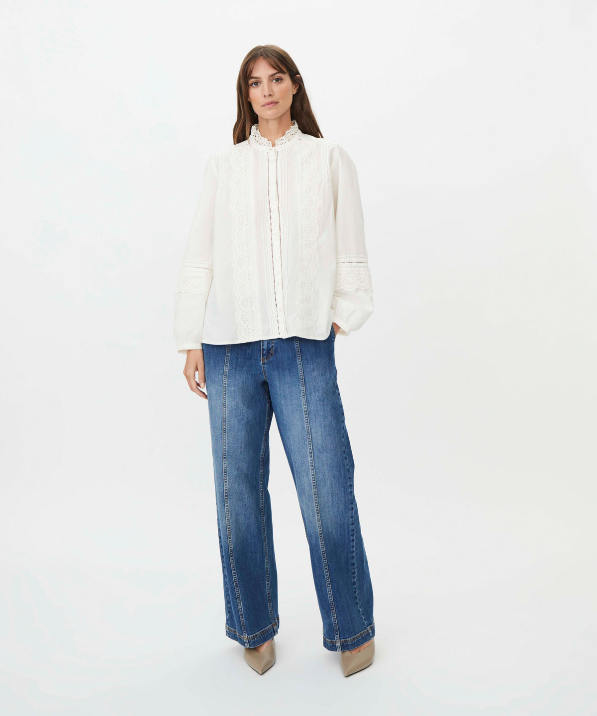 MaParvelle Wide Leg Jeans