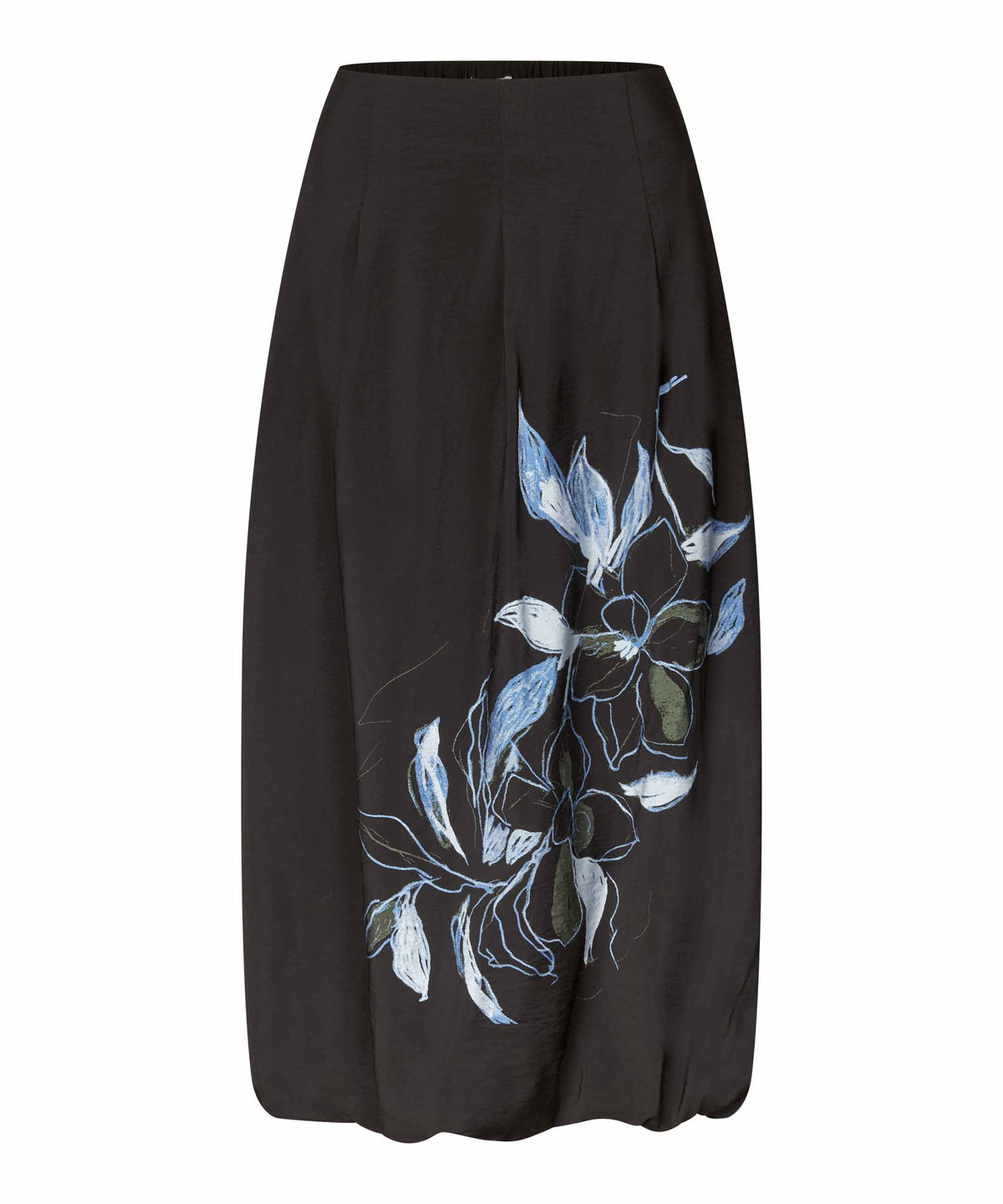 MaSaraid Floral Print Midi Skirt