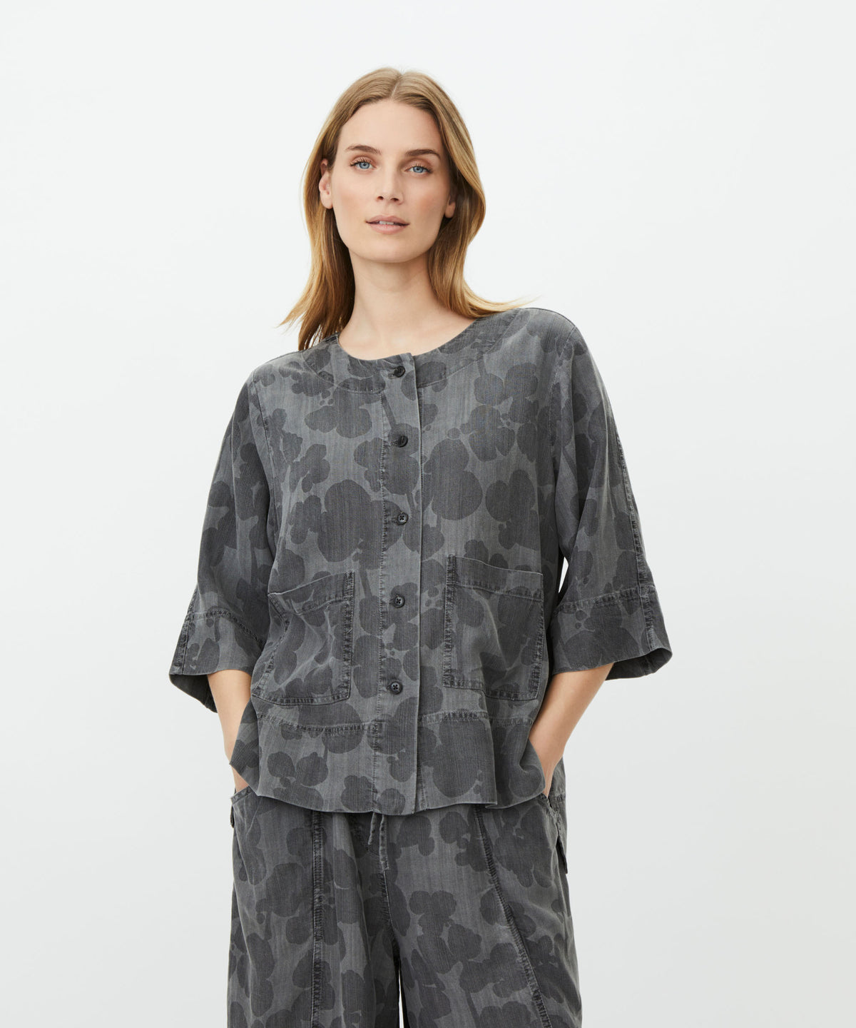 MaIthalya Floral Print Blouse