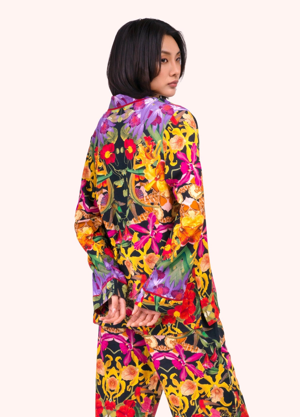 Botanical Kaleidoscope Long Pyjamas