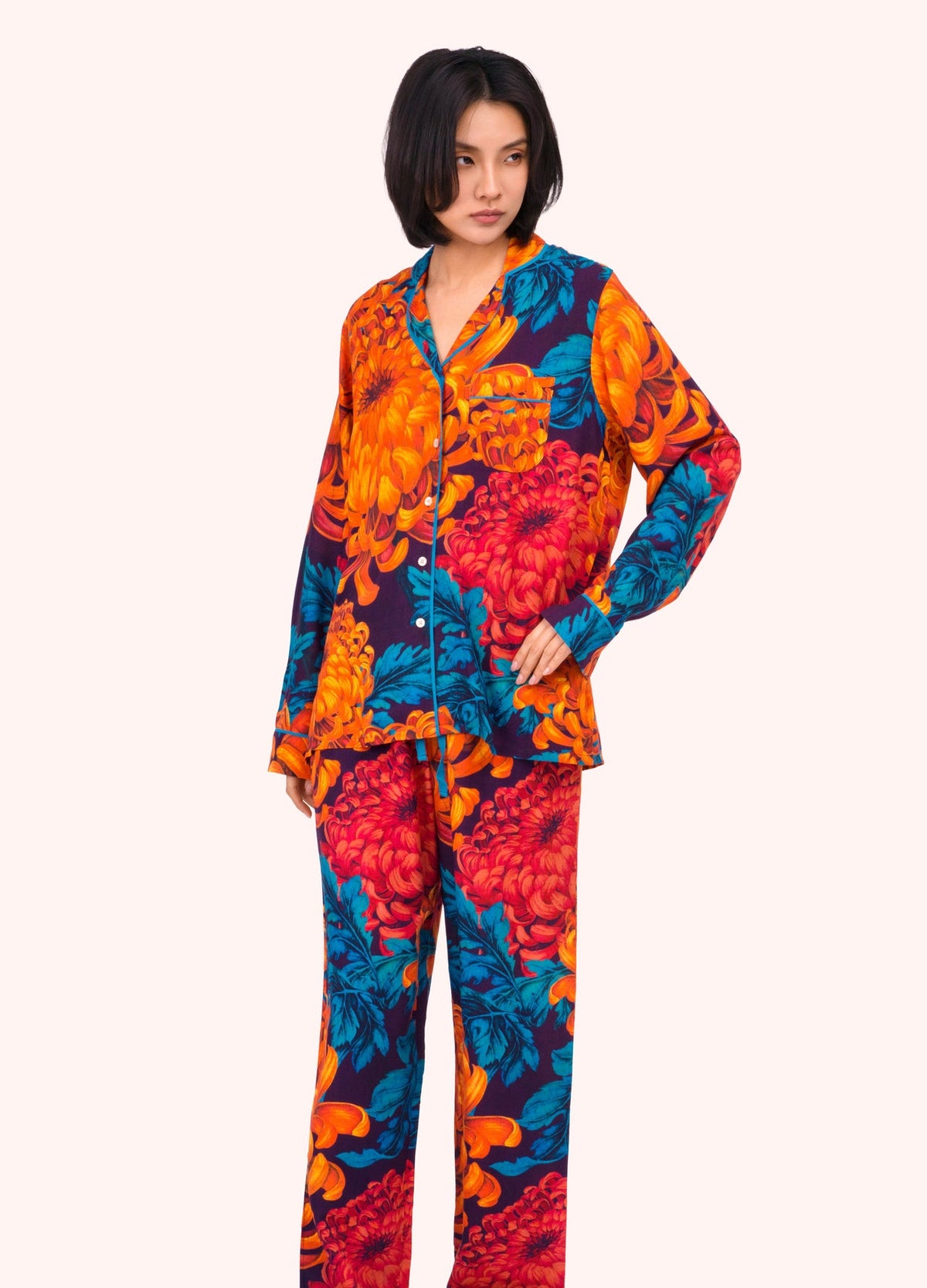 Chrysanthemum Long Pyjamas