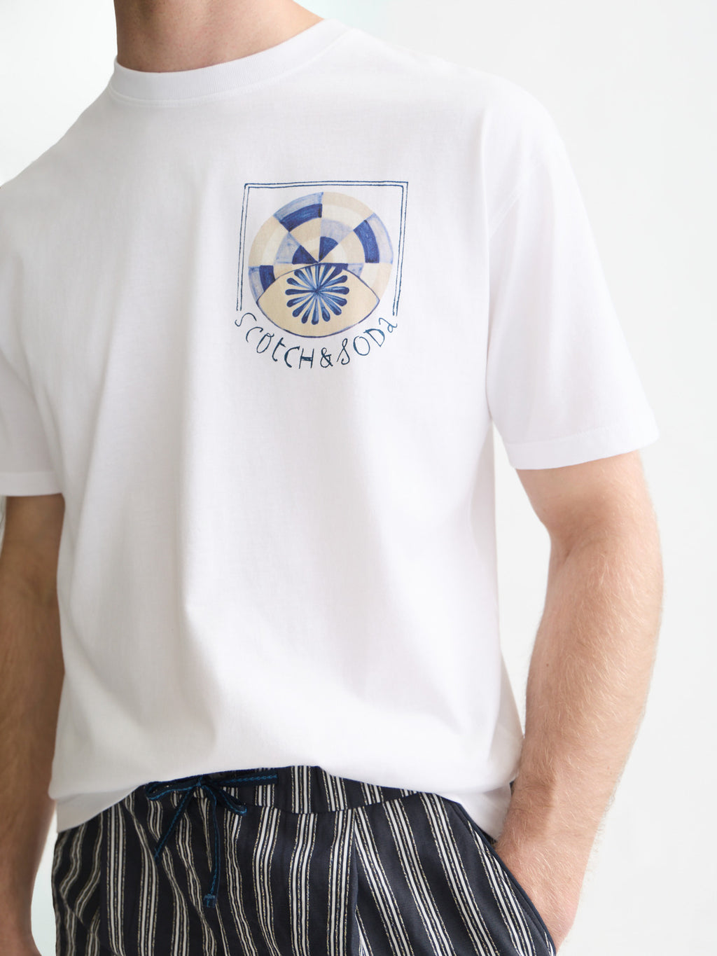 Front And Back Artwork Relaxed Fit T-Shirt
