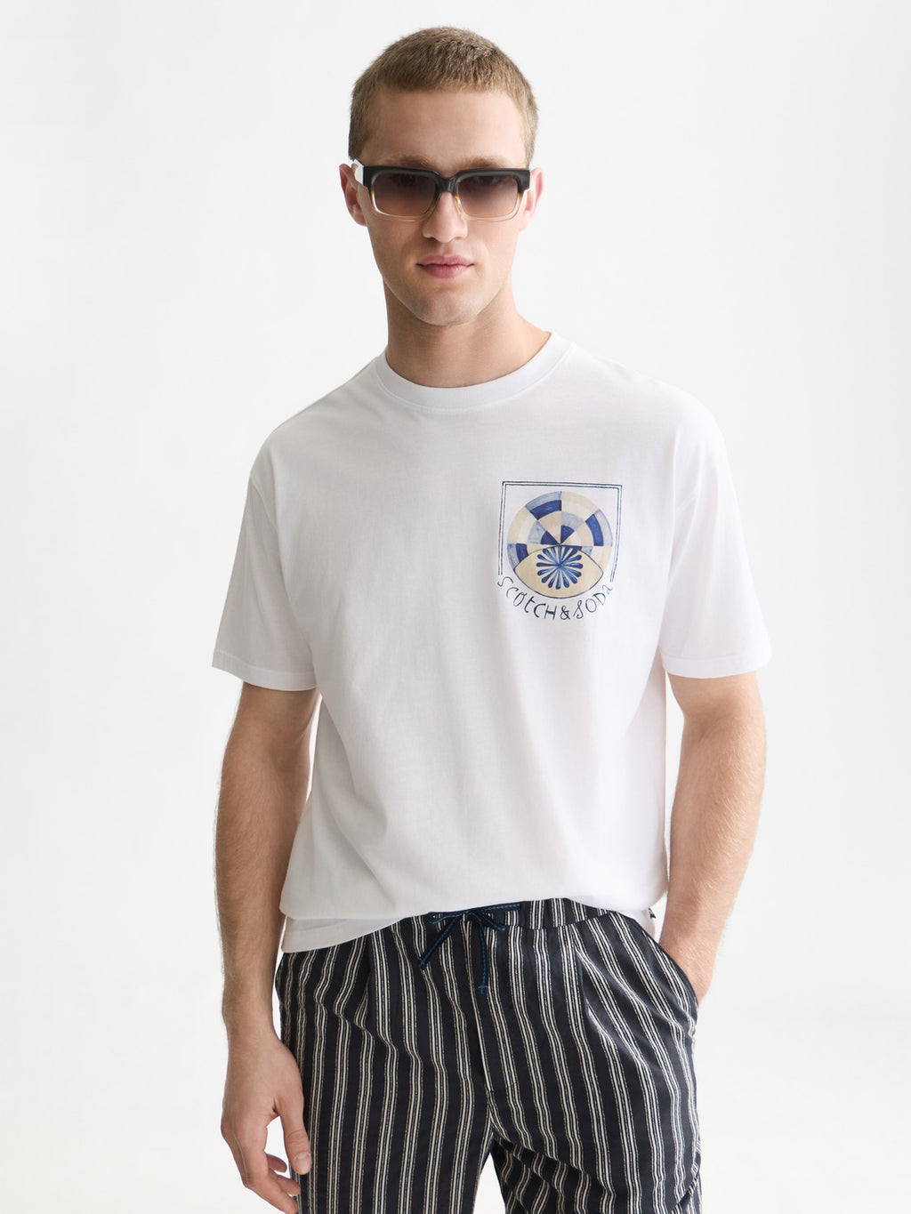 Front And Back Artwork Relaxed Fit T-Shirt