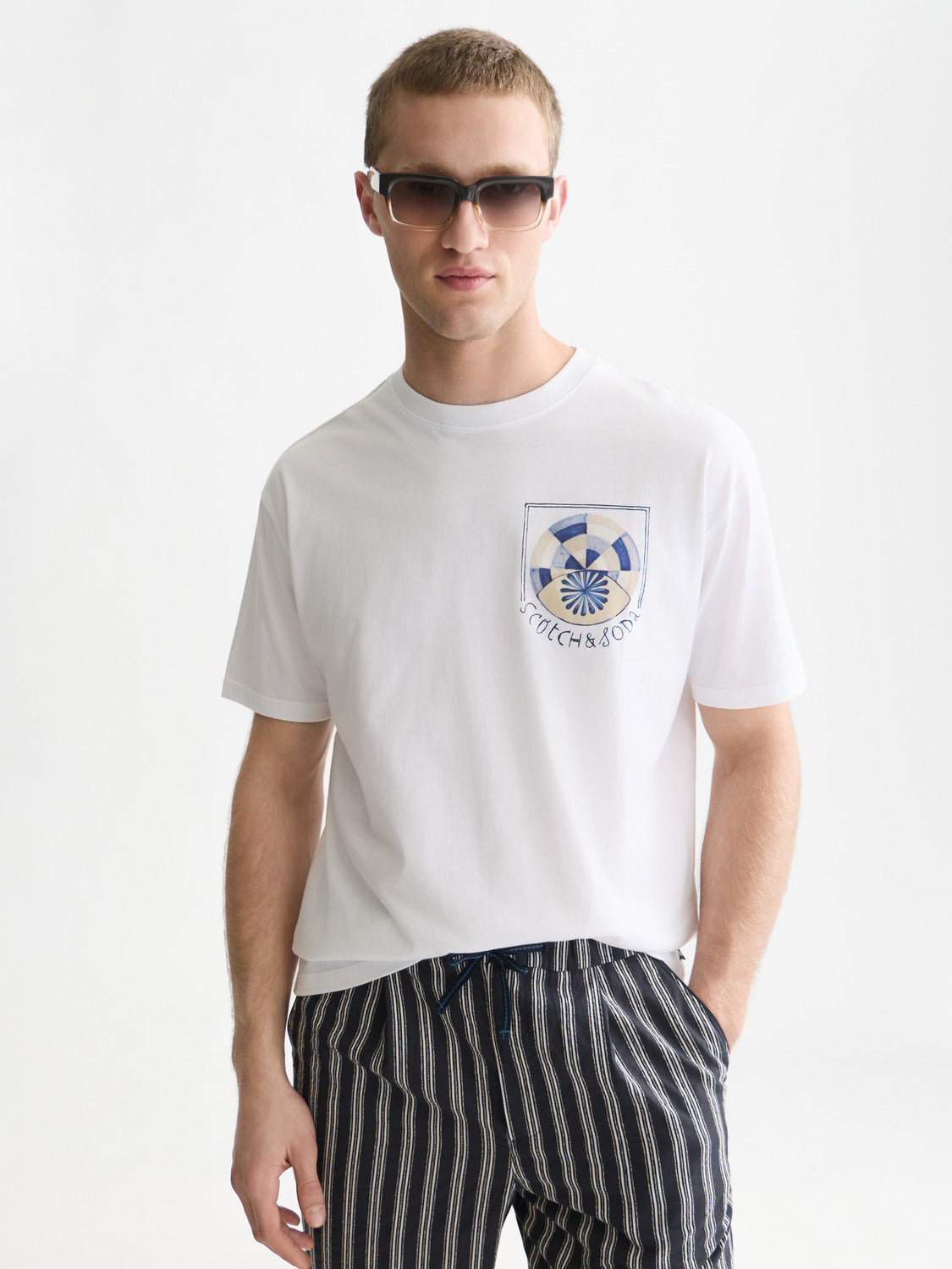 Front And Back Artwork Relaxed Fit T-Shirt