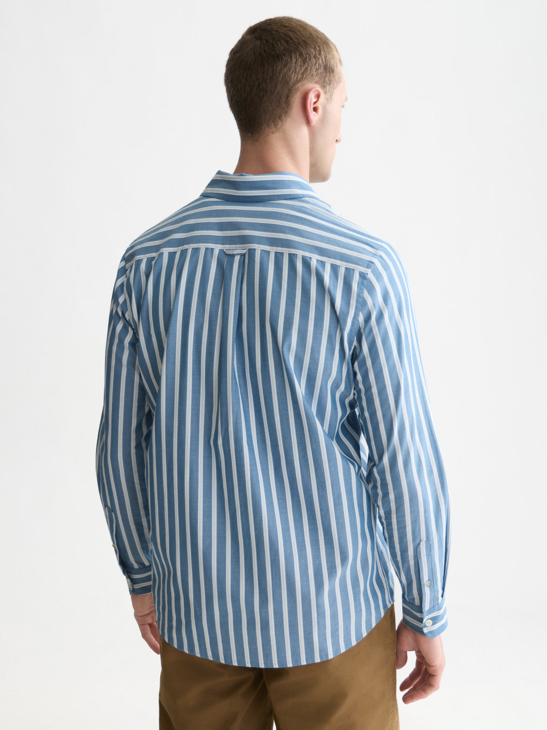 Yarn-Dyed Striped Regular Fit Shirt