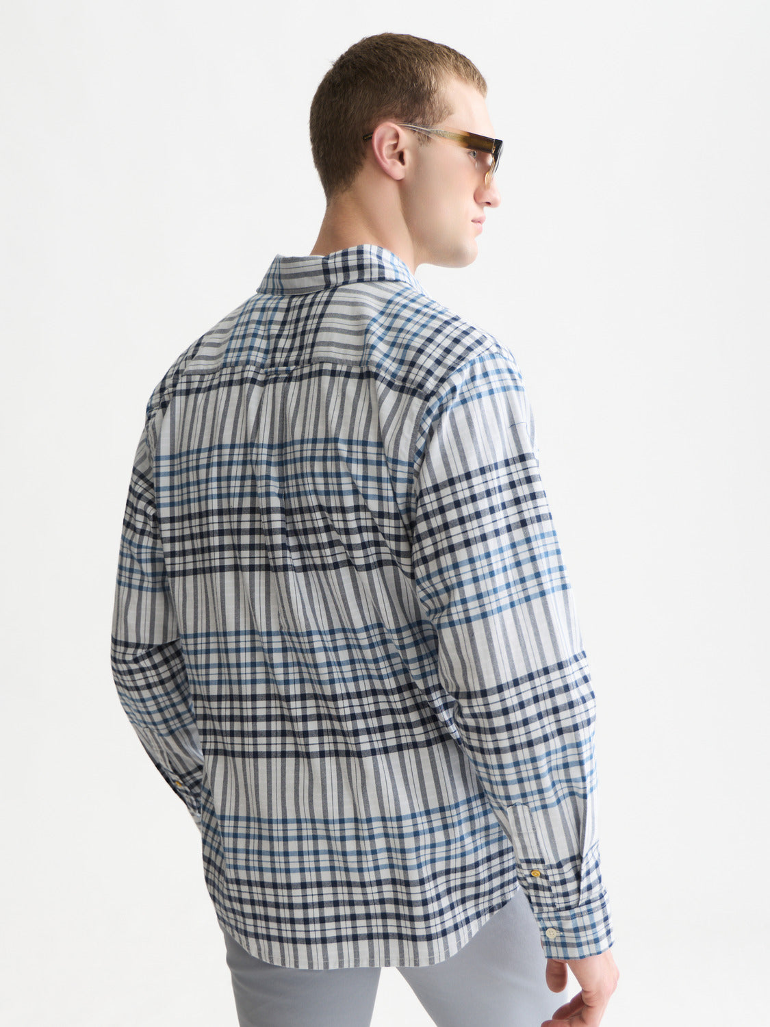 Flannel Checked Relaxed Fit Shirt
