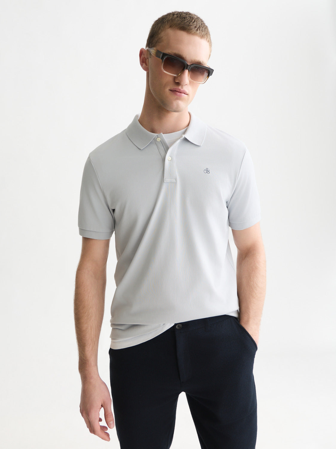 Seasonal Core Pique Chest Logo Polo
