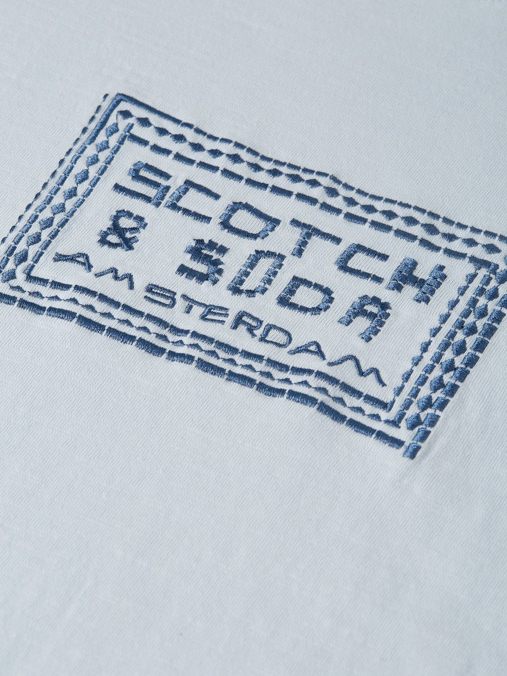 Embroidered Front Artwork Relaxed Fit T-Shirt