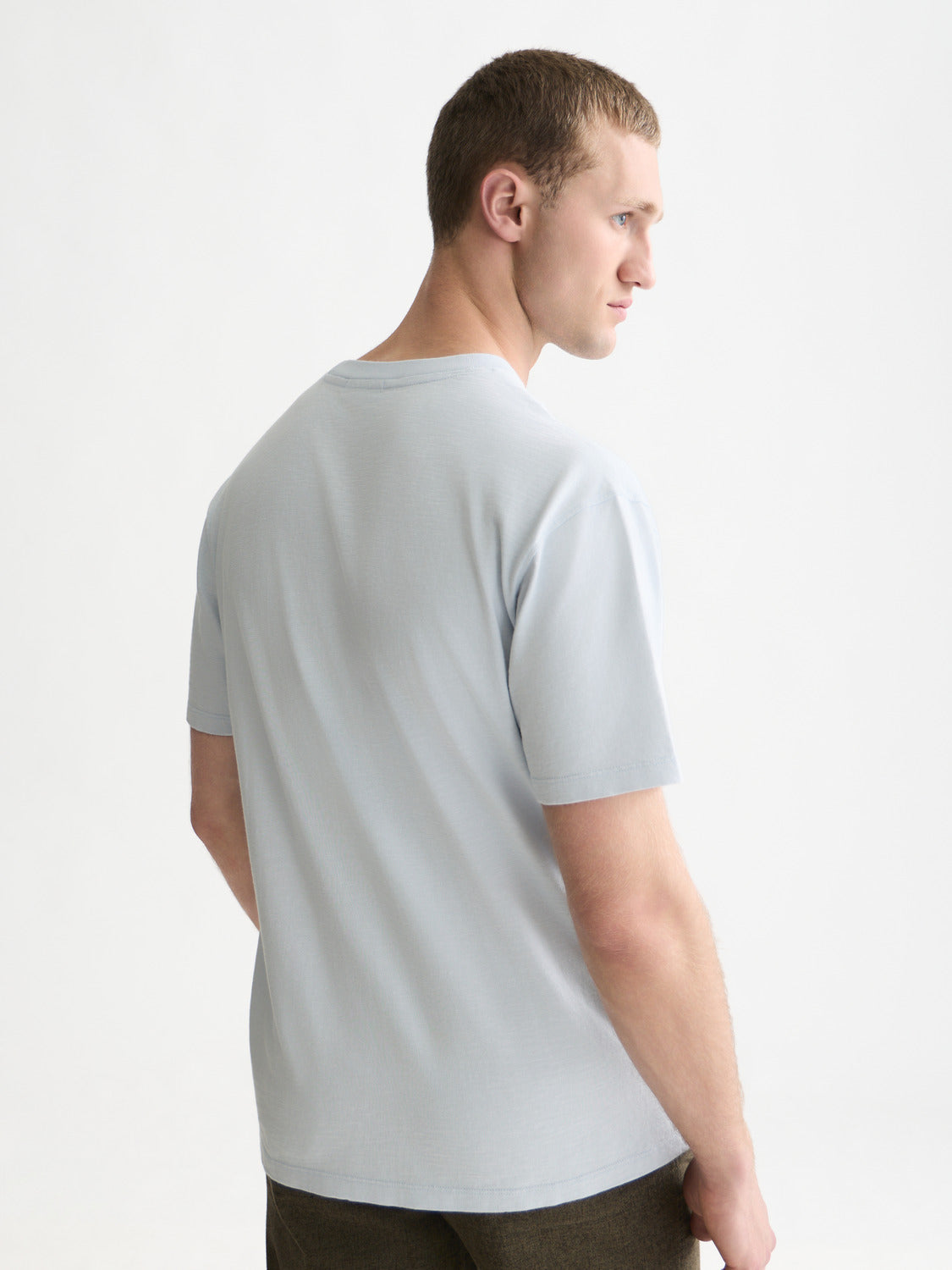 Embroidered Front Artwork Relaxed Fit T-Shirt