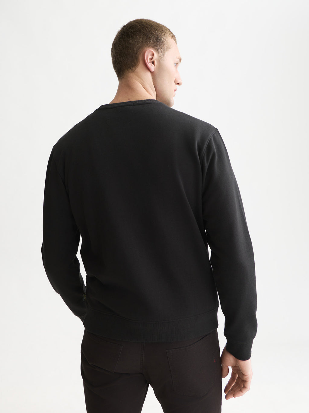 Left Chest Artwork Regular Fit Sweatshirt