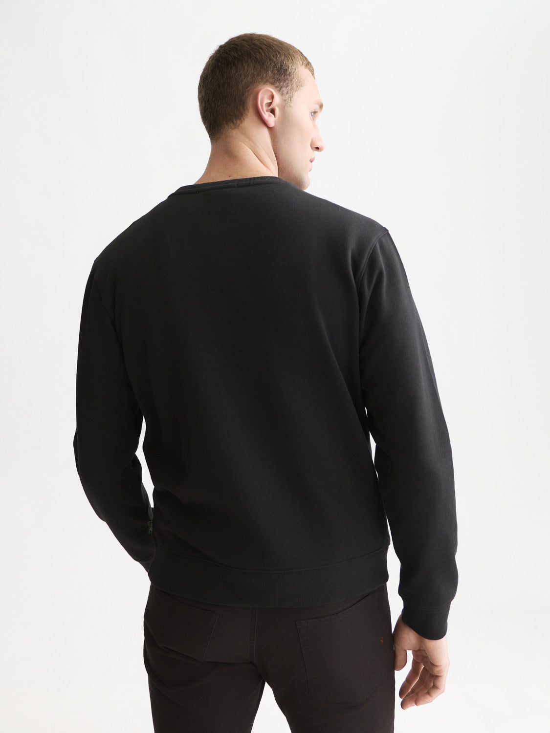 Left Chest Artwork Regular Fit Sweatshirt