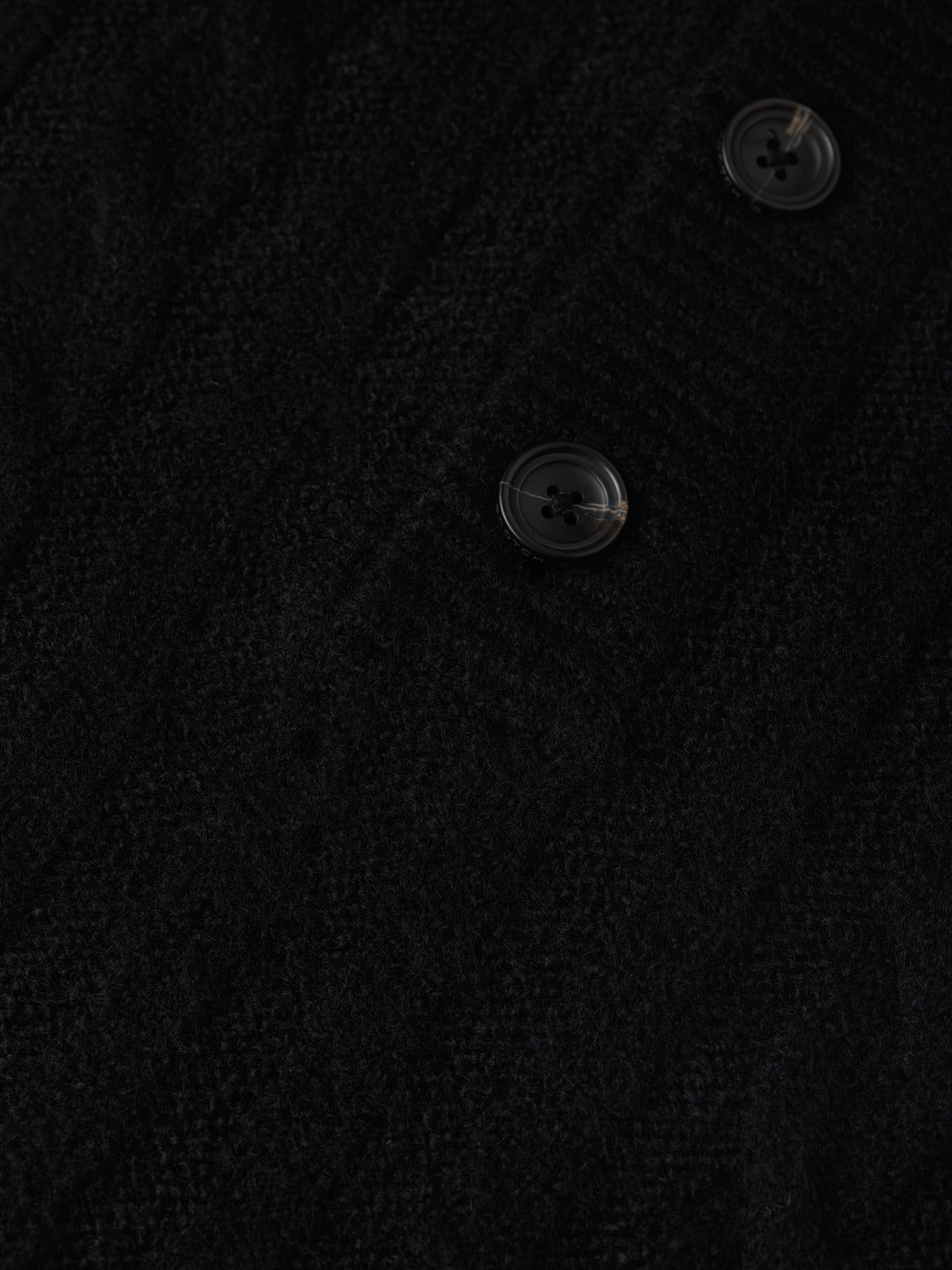 Soft Cable Knit Wool Blend Polo Pullover
