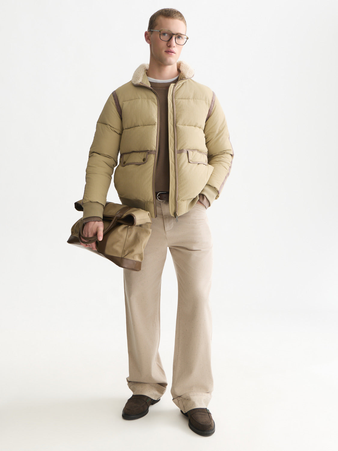 Teddy Puffer Jacket
