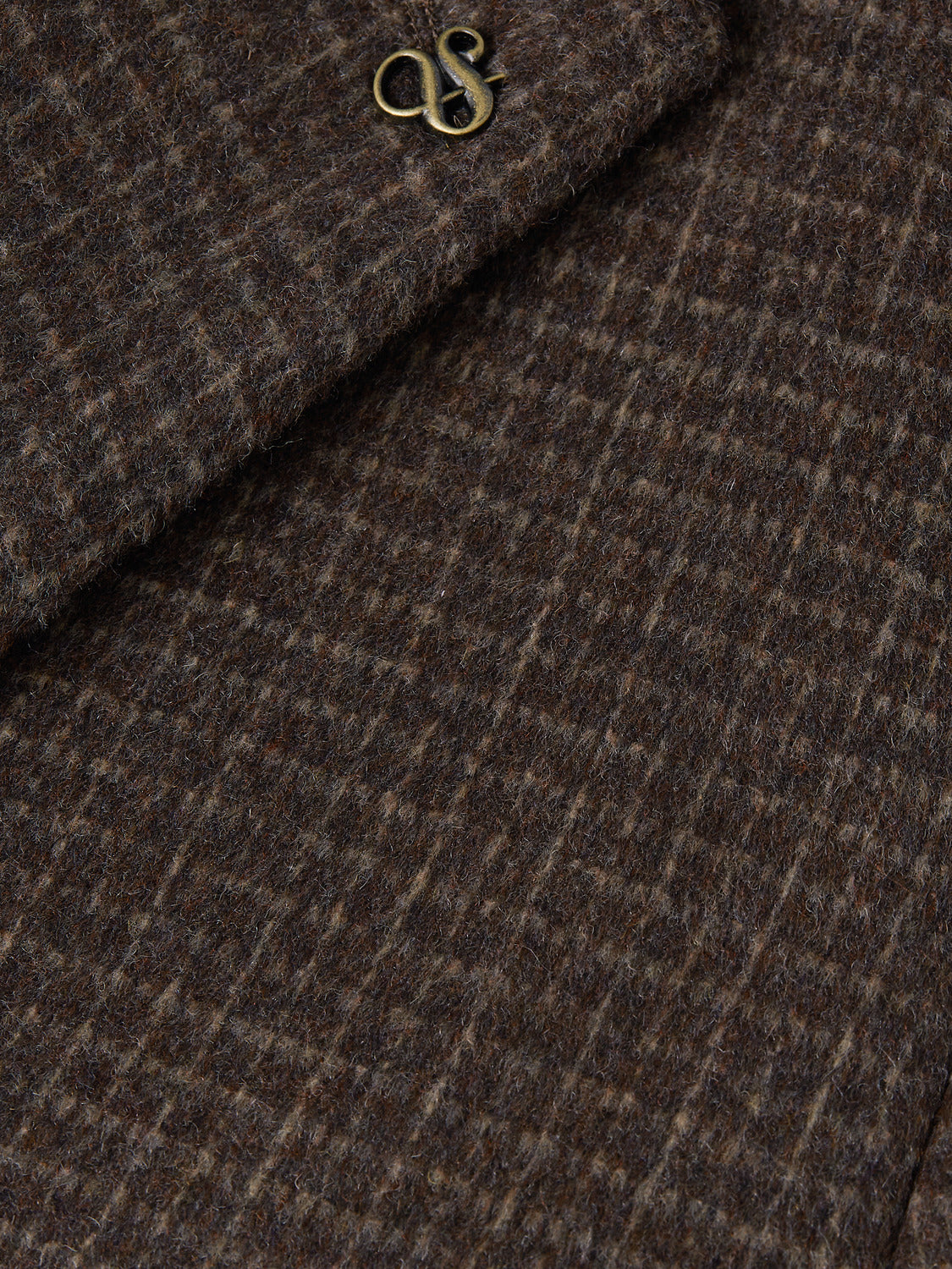 Tailored Wool-Blend Overcoat
