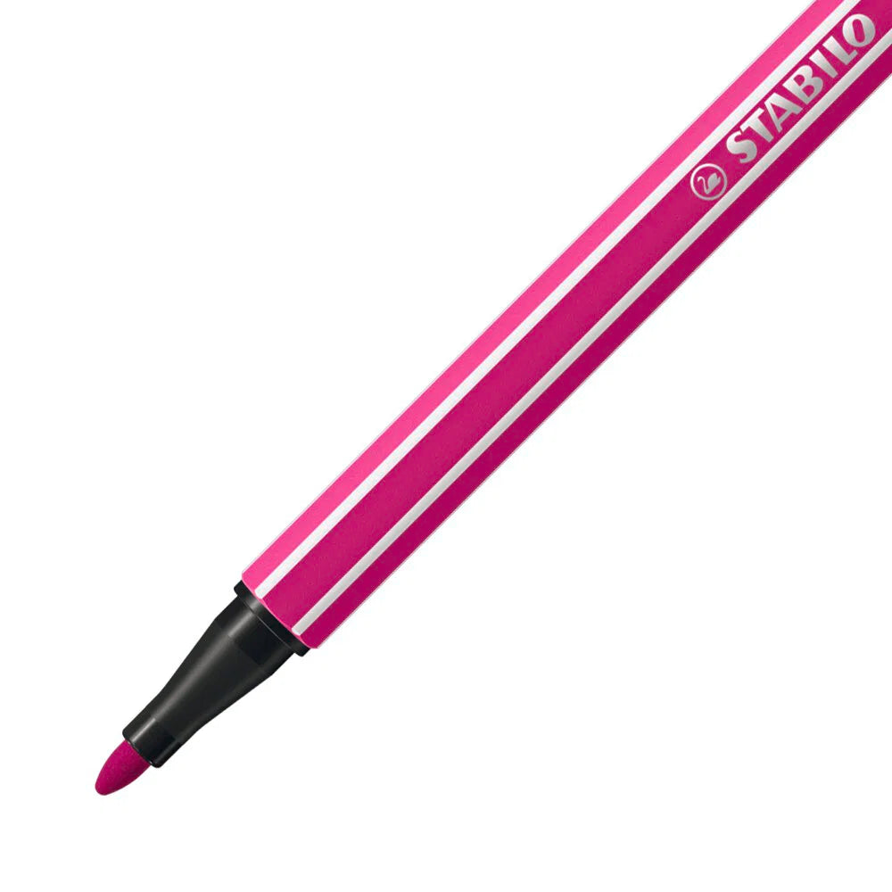 STABILO Pen 68 KPop Demon Hunters - Premium Fibre-Tip Pen - Rollerset of 25 - with Print of Rumi, and Derpy