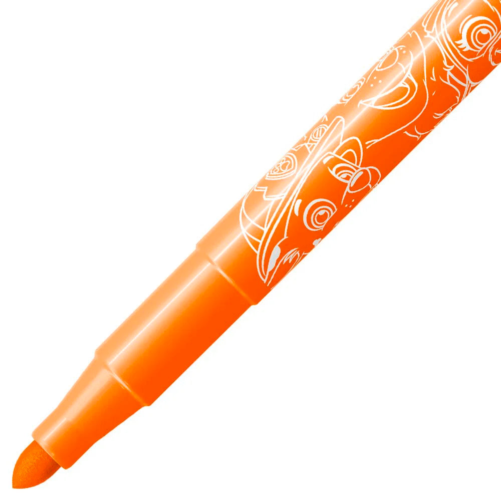 STABILO power max PAW Patrol - Extra-Thick Fibre-Tip Pen - Wallet of 12 - with PAW Patrol Print